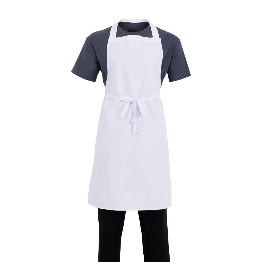 Tablier bavette Whites blanc — A521