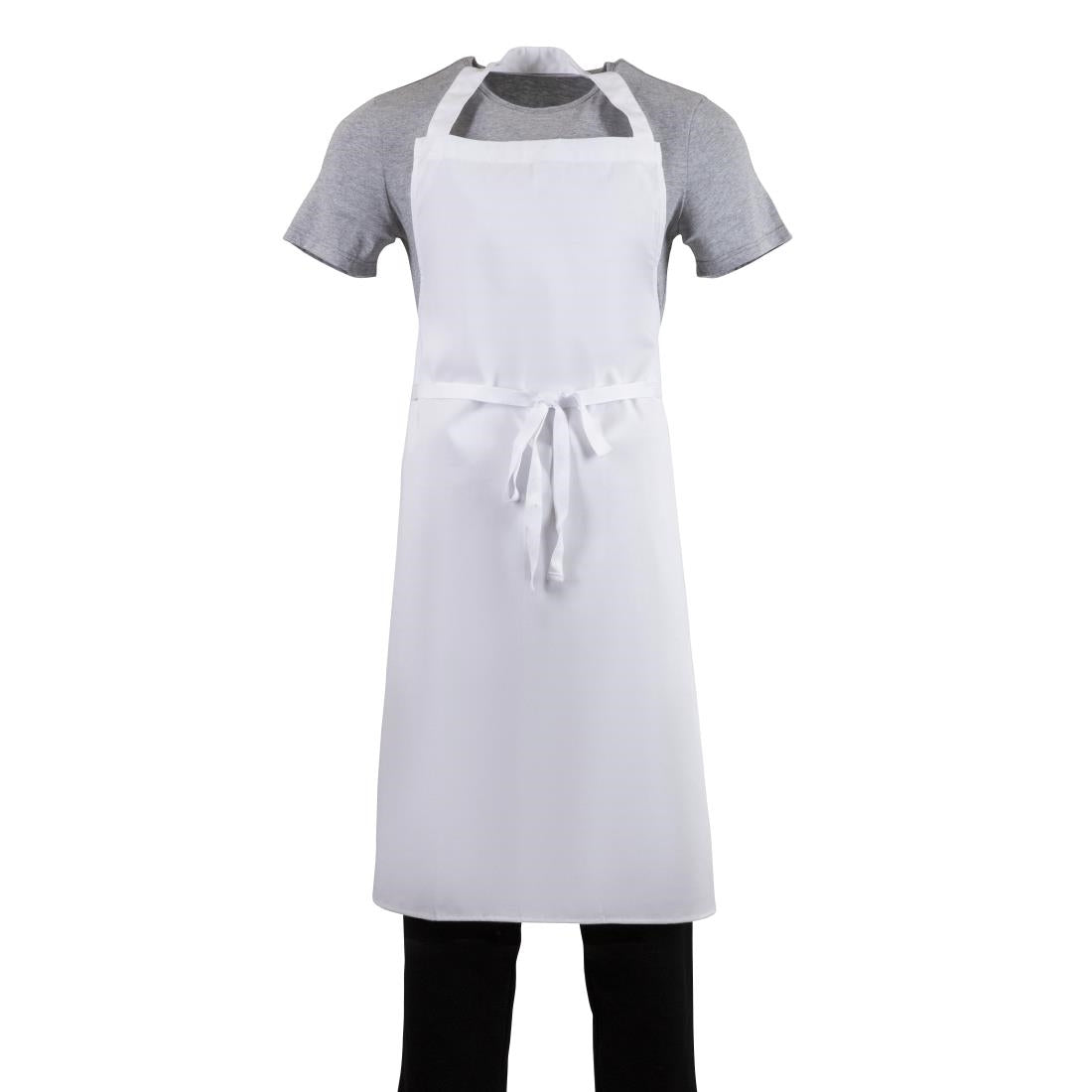 Tablier bavette Whites blanc XL — A522
