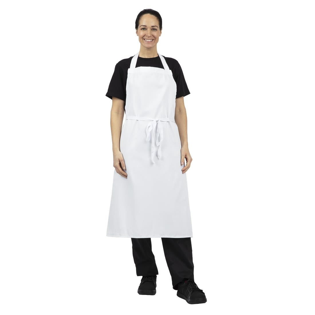 Tablier bavette Whites blanc XL — A522