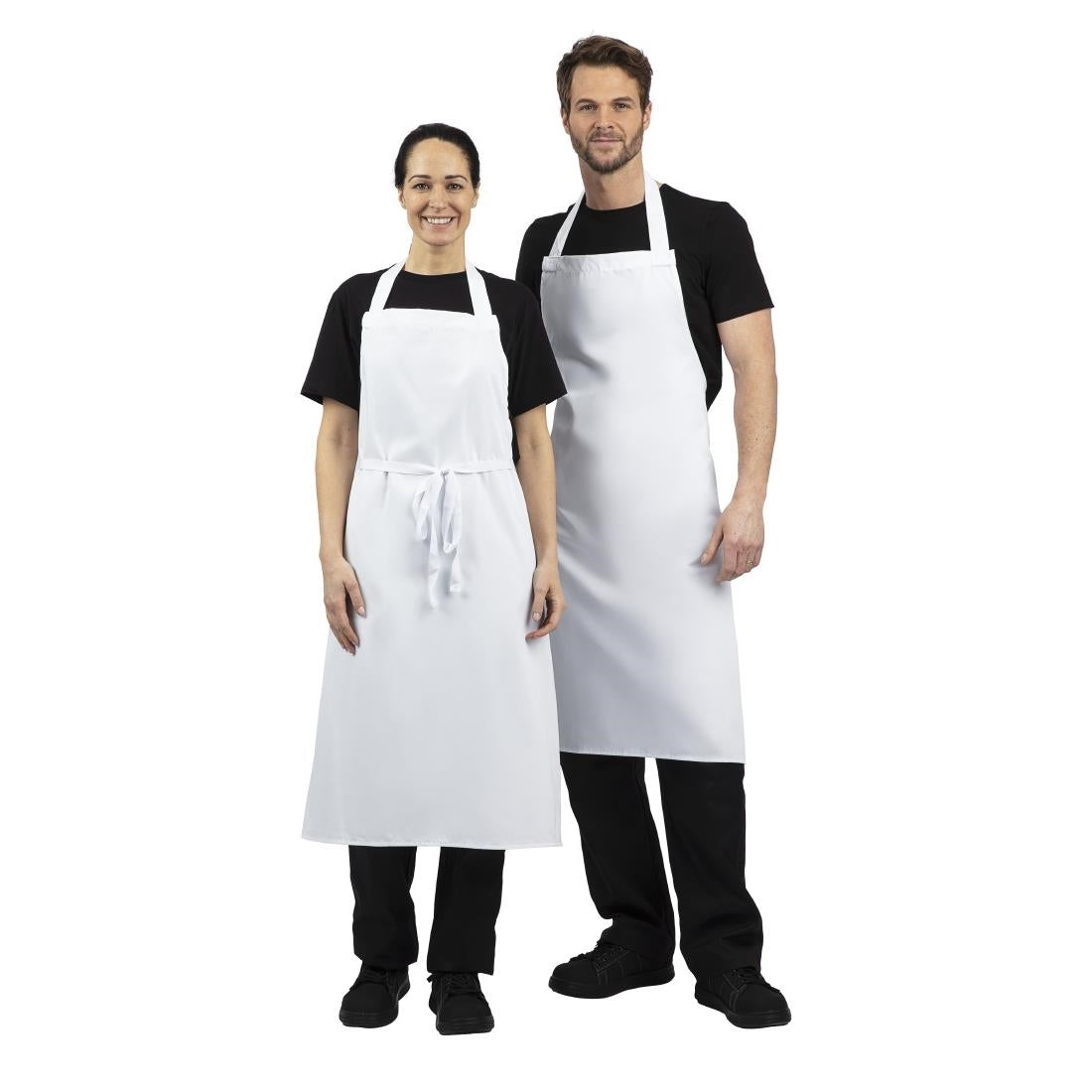 Tablier bavette Whites blanc XL — A522