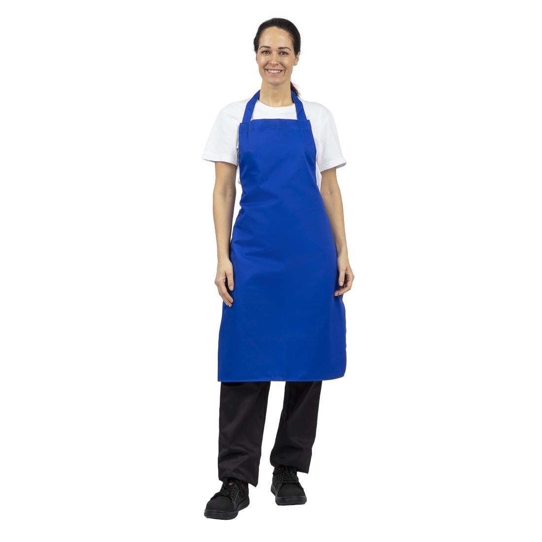 Tablier bavette Whites bleu roi — A542