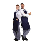 Tablier bavette Whites bleu marine — A543
