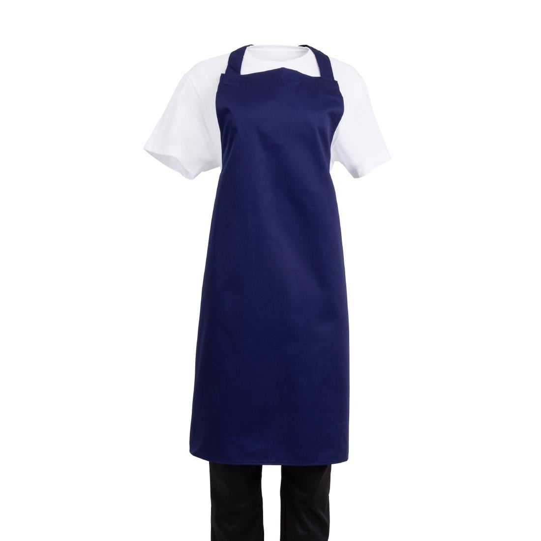 Tablier bavette Whites bleu marine — A543