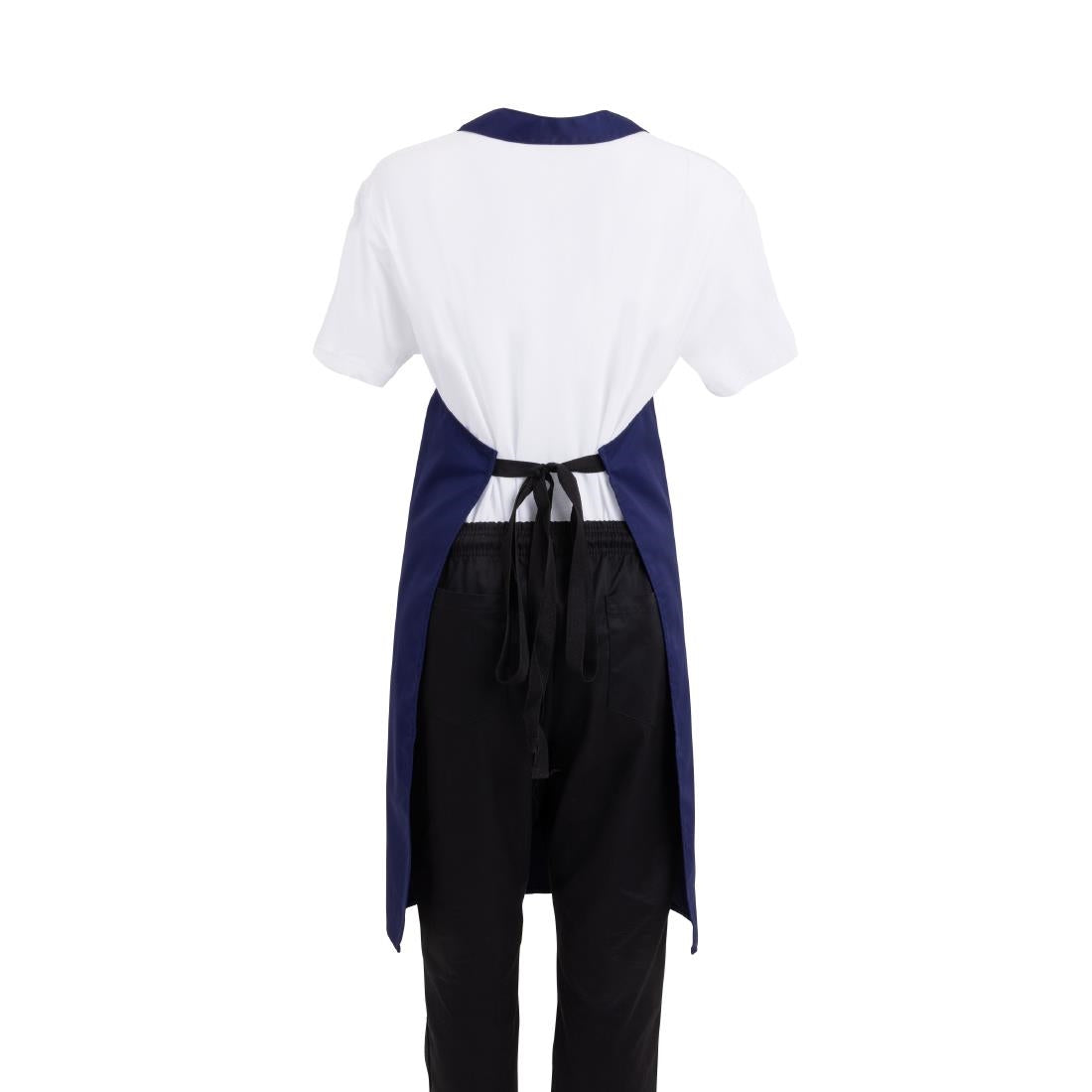 Tablier bavette Whites bleu marine — A543