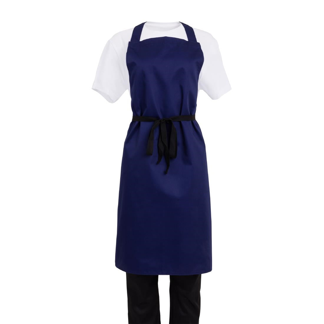 Tablier bavette Whites bleu marine — A543