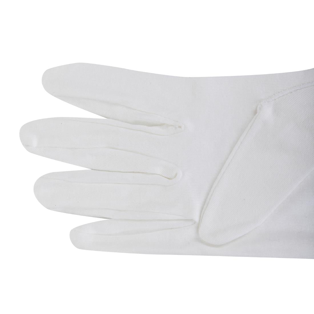 Gants de service pour homme blancs S/M — A546-M