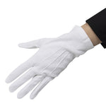 Gants de service pour homme blancs L/XL — A546-L