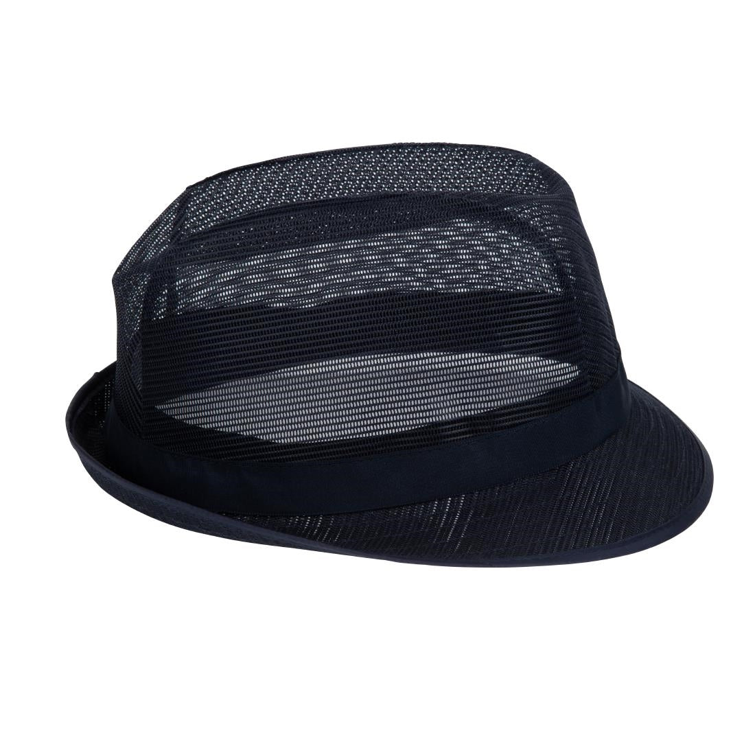 Chapeau Trilby bleu marine S — A652-S