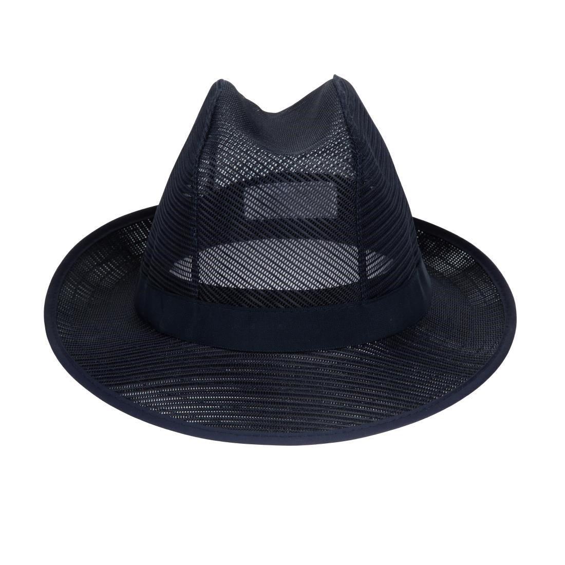 Chapeau Trilby bleu marine S — A652-S