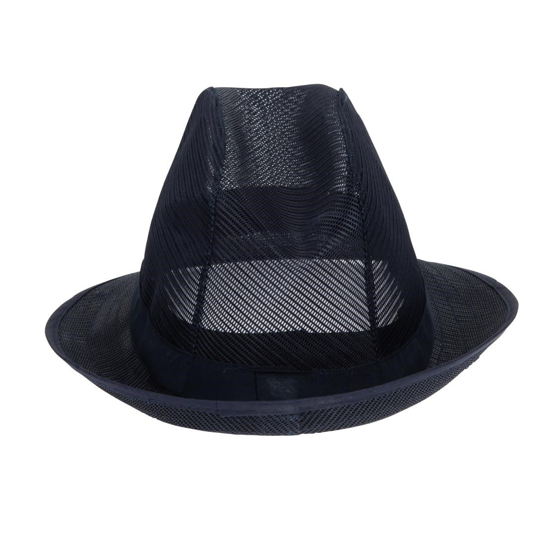 Chapeau Trilby bleu marine S — A652-S