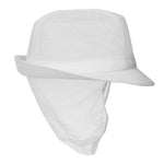 Chapeau Trilby blanc avec résille M — A653-M