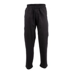 Pantalon de cuisinier ample unisexe Chef Works Better Built Baggy noir M — A695-M