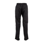 Pantalon de cuisinier ample unisexe Chef Works Better Built Baggy noir M — A695-M