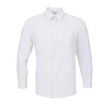 Chemise mixte Uniform Works manches longues blanche S — A730-S