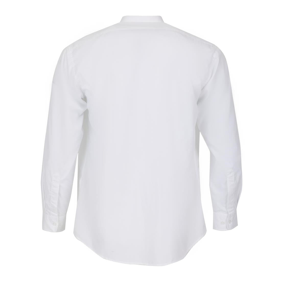 Chemise mixte Uniform Works manches longues blanche S — A730-S