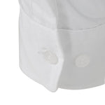 Chemise mixte Uniform Works manches longues blanche S — A730-S