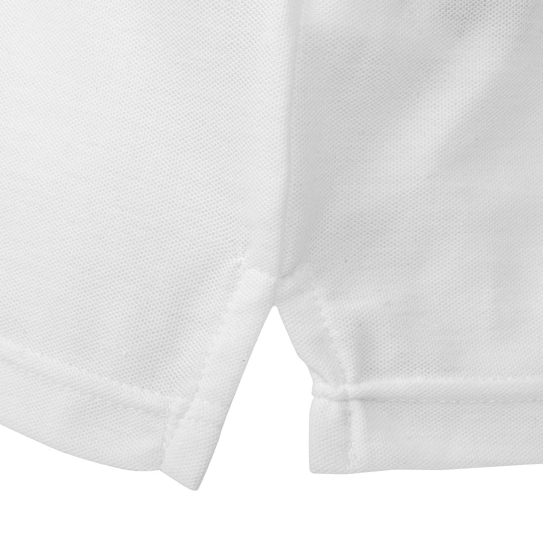 Polo mixte blanc S — A734-S