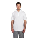 Polo mixte blanc S — A734-S