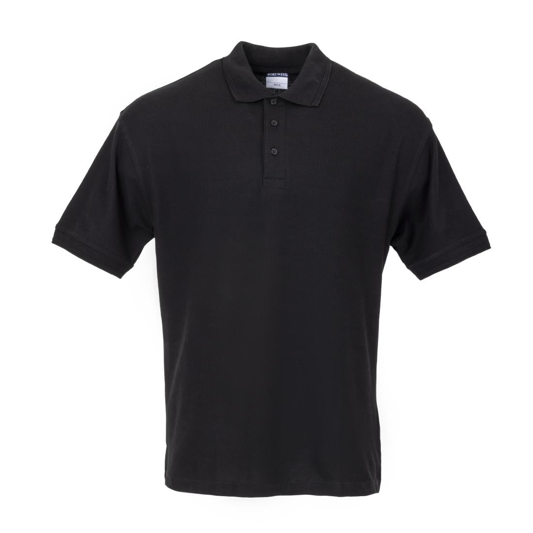 Polo mixte noir M — A735-M