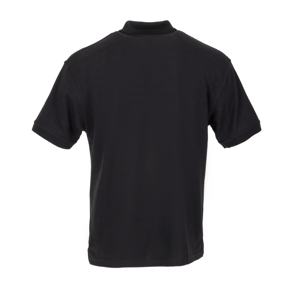 Polo mixte noir L — A735-L