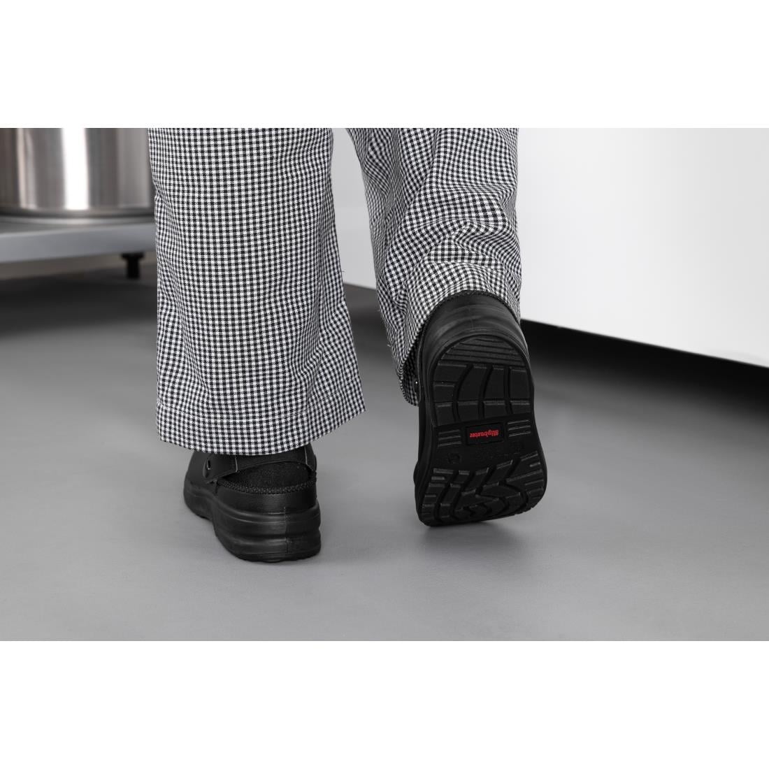 Sabots de cuisine de sécurité Slipbuster Cryzon noirs 38 — A813-38