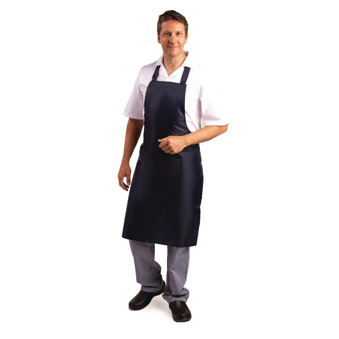 Tablier bavette déperlant Whites bleu — A896