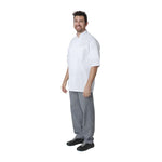 Veste de cuisine mixte blanche Chef Works Montreal Cool Vent L — A914-L