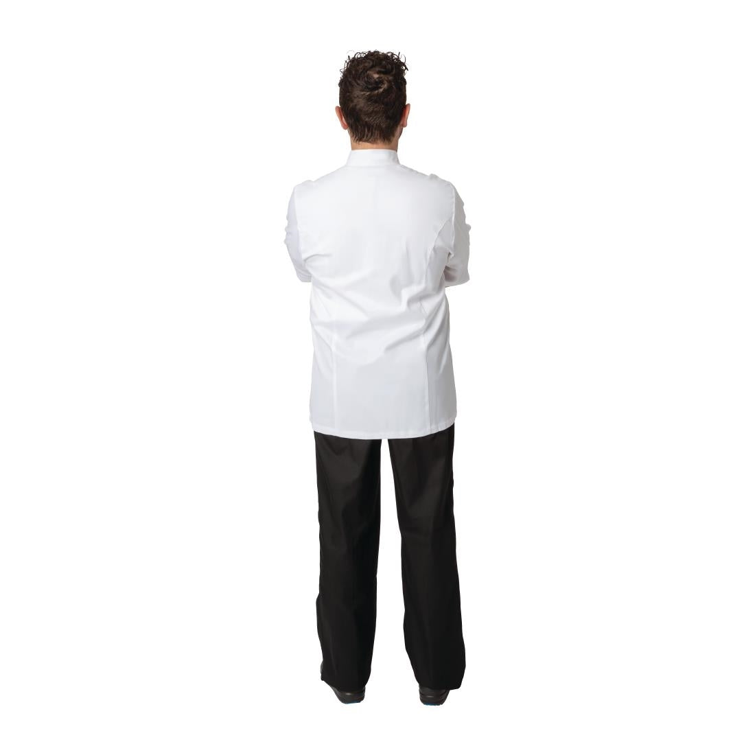 Veste de cuisine mixte Chef Works Executive Capri blanche EU56 — A915-56