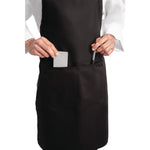 Tablier bavette Chef Works noir — A924