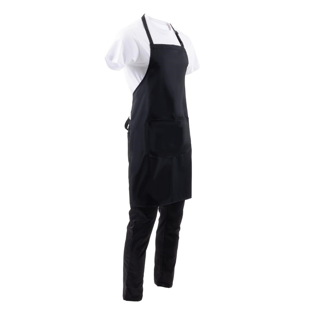 Tablier bavette Chef Works noir — A924