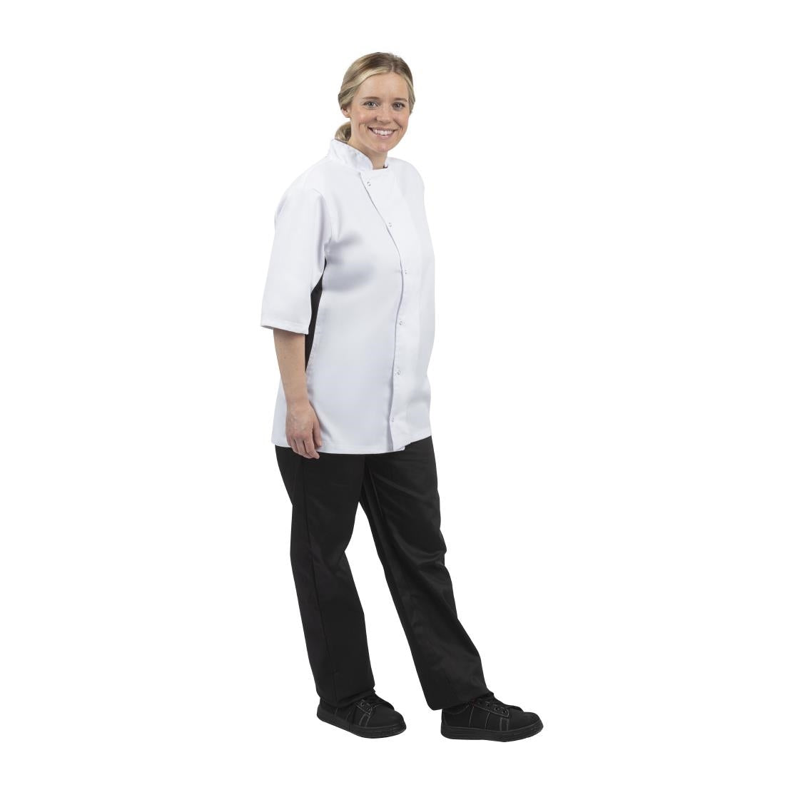 Veste de cuisine mixte Whites Nevada blanche M — A928-M