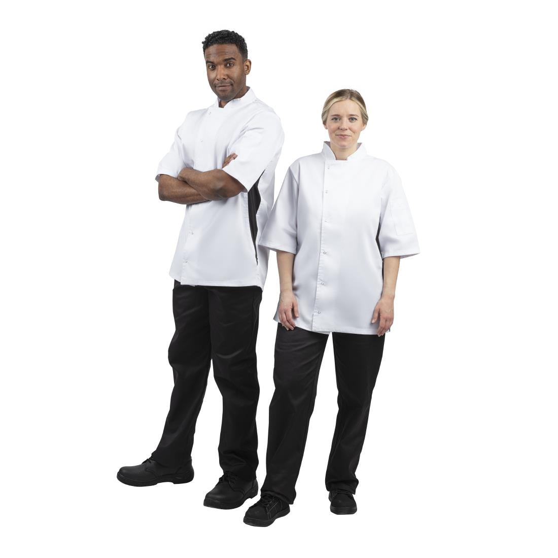 Veste de cuisine mixte Whites Nevada blanche M — A928-M