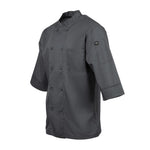 Veste de cuisine mixte Chef Works grise L — A934-L