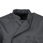Veste de cuisine mixte Chef Works grise M — A934-M