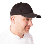 Casquette baseball Cool Vent Chef Works noire et grise — A942