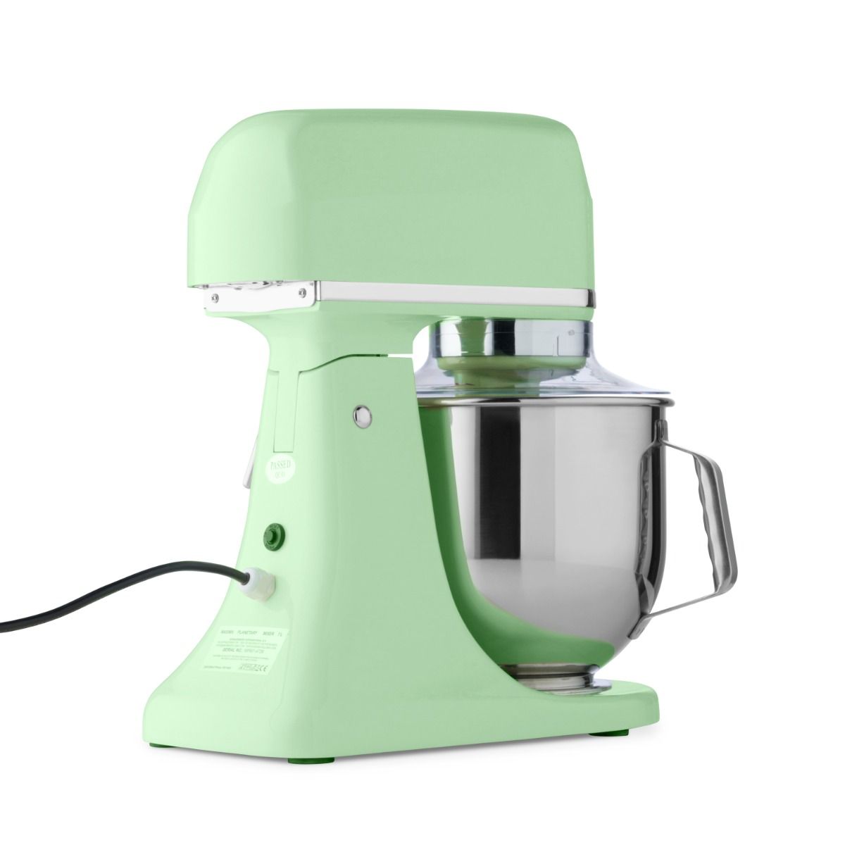 Mixer planétaire - 7 L - jusqu'à 2 kg de pâte - vert – Maxima 09300153