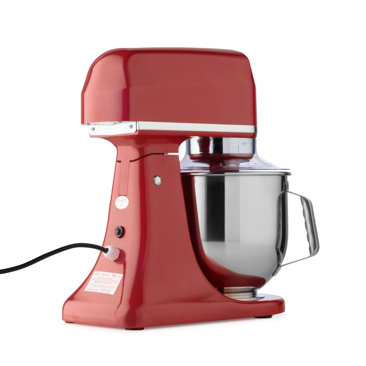 Mixer planétaire - 7 L - jusqu'à  2kg de pâte - rouge framboise – Maxima 09360760