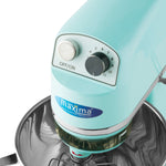 Mixer planétaire - 7 L - jusqu'à 2 kg de pâte - bleu – Maxima 09300152
