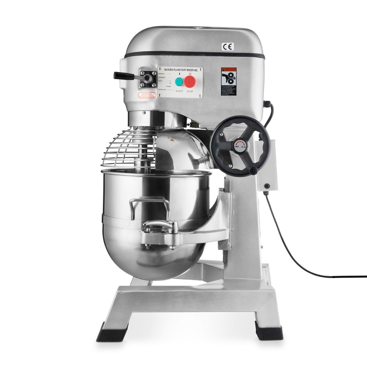 Mixer planétaire - 40 L - jusqu'à 20 kg de pâte - 3 vitesses – Maxima 09300175