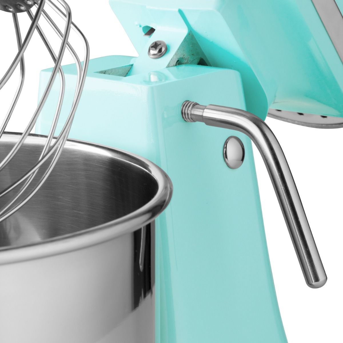 Mixer planétaire - 7 L - jusqu'à 2 kg de pâte - bleu – Maxima 09300152