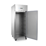 Réfrigérateur de boulangerie - 800 L - étagères réglables - convient à 60 x 40 cm - sur roues – Maxima 09400175