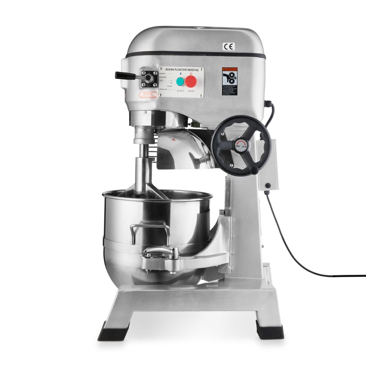 Mixer planétaire - 40 L - jusqu'à 20 kg de pâte - 3 vitesses – Maxima 09300175