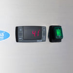 Congélateur de boulangerie - 800 L - étagères réglables - convient à 60 x 40 cm - sur roues – Maxima 09400180