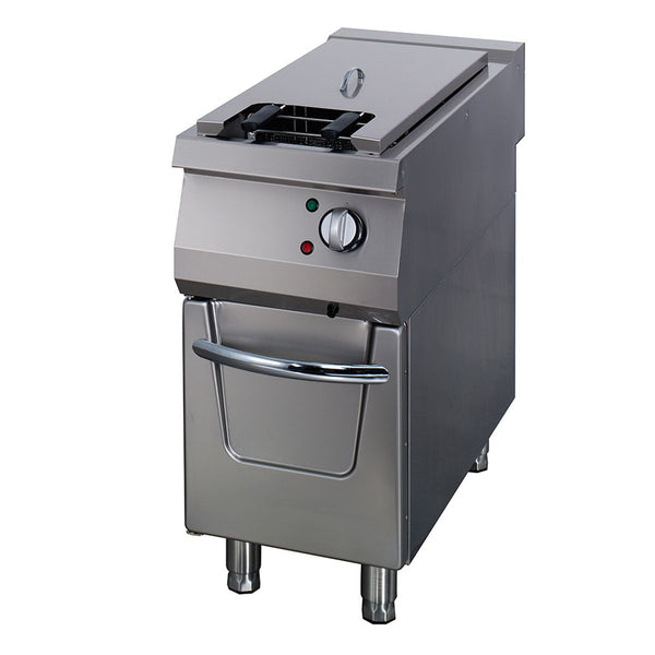 Premium friteuse - 1 x 22 L - unité simple - profondeur 90 cm - avec robinet de vidange - électrique – Maxima 09398607
