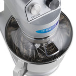 Mixer planétaire - 7 L - jusqu'à 2 kg de pâte - argent – Maxima 09360755