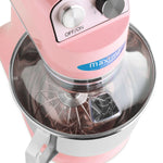 Mixer planétaire - 7 L - jusqu'à 2 kg de pâte - rose – Maxima 09300151
