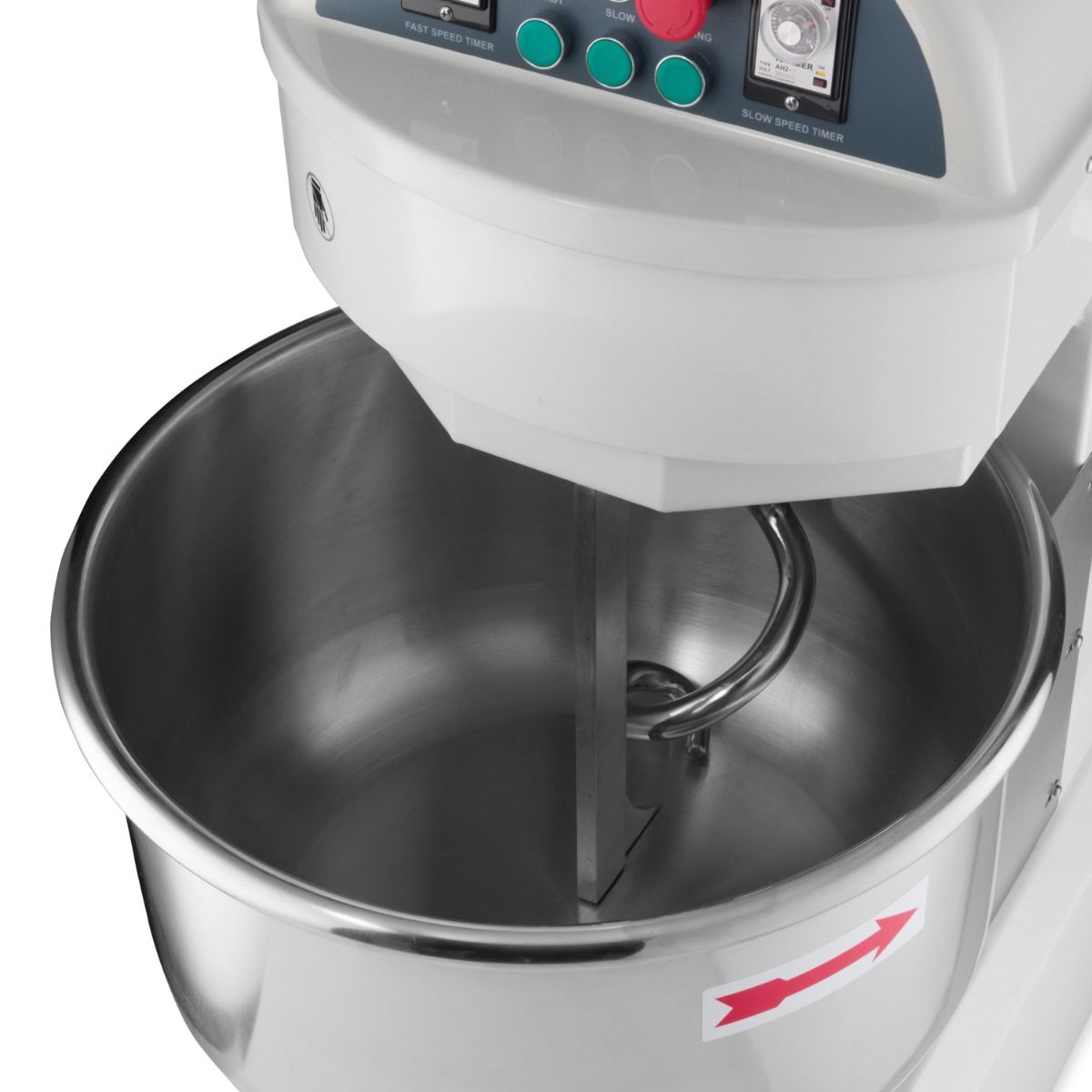 Pétrin à spirale / pétrin à pâte - 75 L - 48 kg de pâte - 2 vitesses – Maxima 09361080