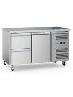 Réfrigérateur de comptoir - 136 cm - 2 portes – Maxima 09400400