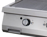 Premium plaque de gril - rainuré - unité double - profondeur 90 cm - gaz – Maxima 09398573