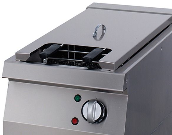 Premium friteuse - 1 x 22 L - unité simple - profondeur 90 cm - avec robinet de vidange - électrique – Maxima 09398607